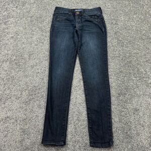 Democracy Jeans Womens 2 Blue Skinny Stretch Ab Solution Dark Wash Preppy City